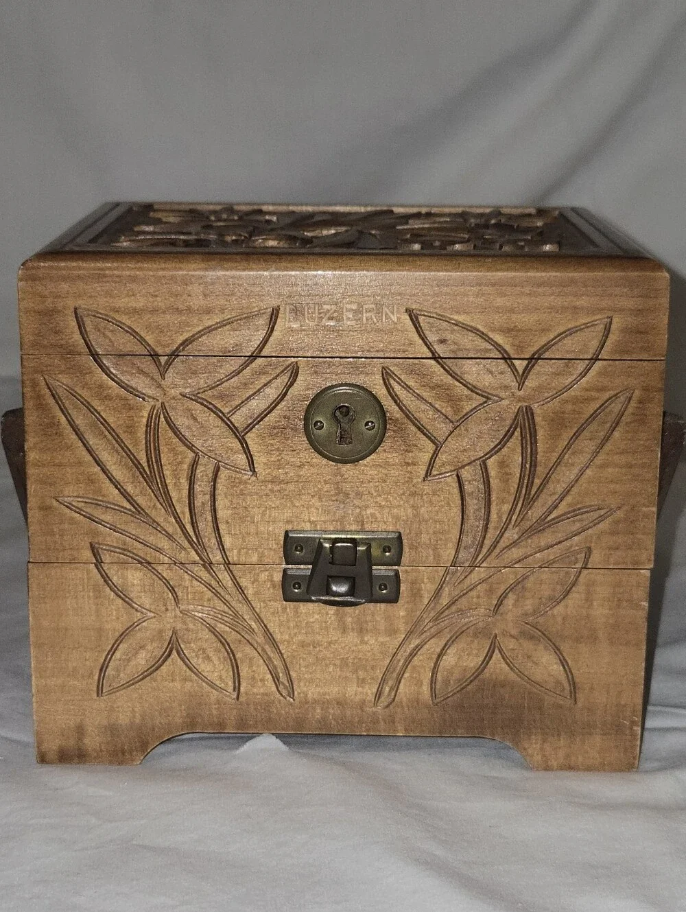 Vintage Jouets weber Musical Double Jewelary Box